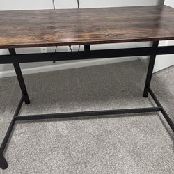 Modern dining bar table with 4 bar stools