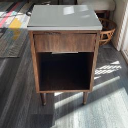 Mid Century Nightstand 
