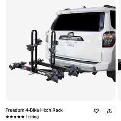 Freedom 4-bike Hitch Rack