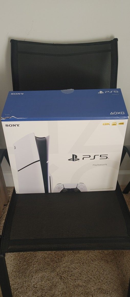 Sony PlayStation 5 Slim Console Disc Edition 1tb