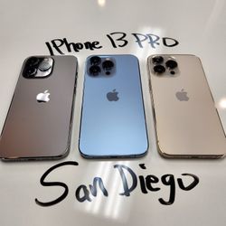 iPhone 13 PRO 128GB Unlocked | Mission Valley Store | w/ Warranty 