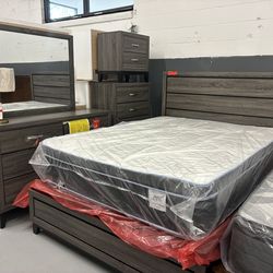 Gray Bedroom set