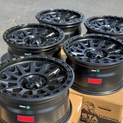 17" BASTA Rotary Forged Wheels Rims 17x8.5 Ford F150 Toyota Tacoma 4Runner Tundra Chevrolet Silverado GMC Sierra Jeep wrangler 265/70R17 Tires