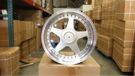 NEW SET 18 INCH OZ RACING FUTURA STYLE WHEELS 18X9.5 +35 (5X112 / 5X120) CB: 72.6