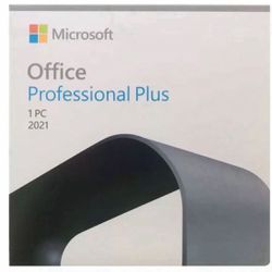 Microsoft Office 2021 Professional Plus - DVD - LIFETIME KEY (1 PC)