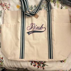 Pink Canvas Bag