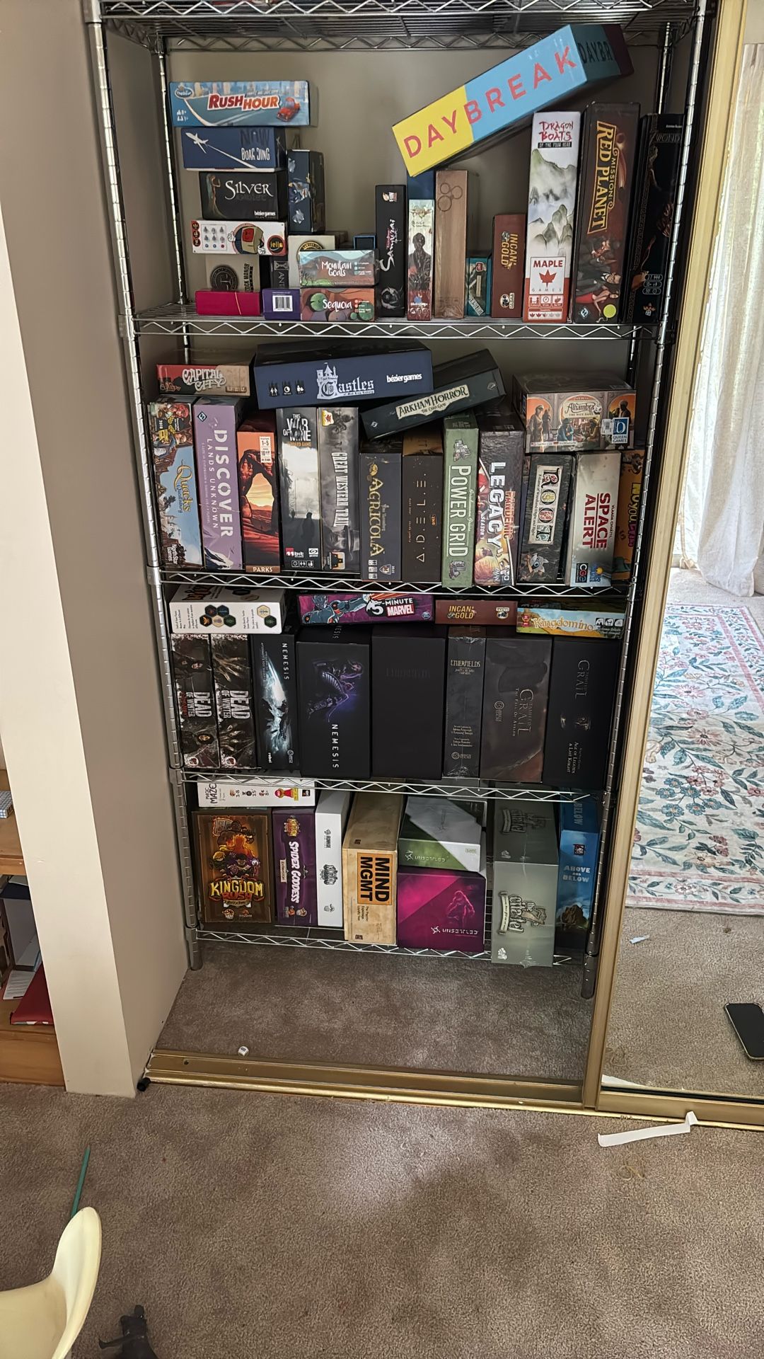 Multiple Board games