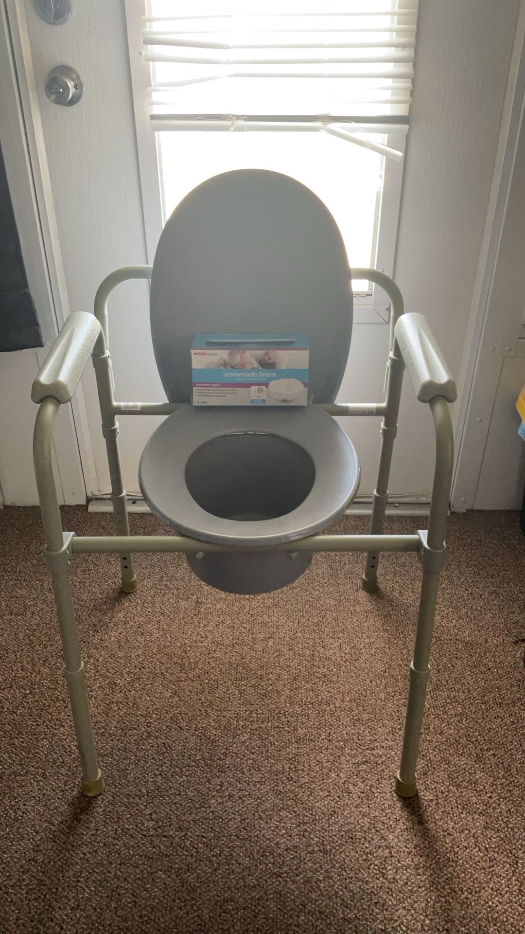 Bedside Commode with Liners