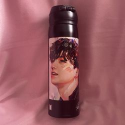 BTS Stainless Steel Water Bottle 