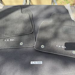 Full Set of Mazda CX-50 Car Mats