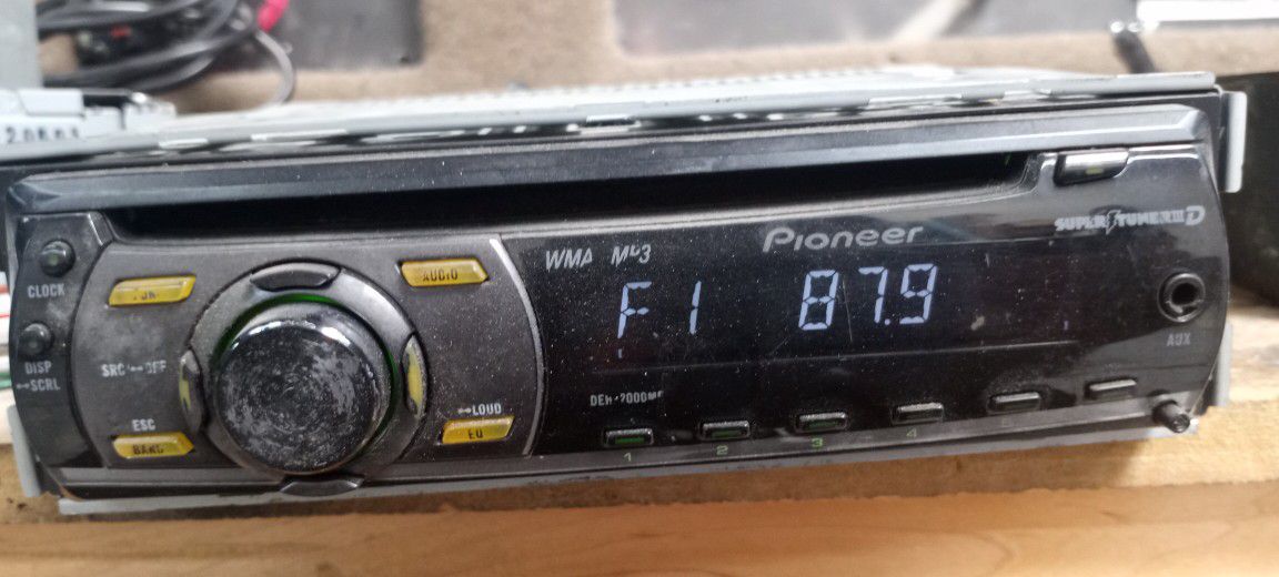 Old Pioneer Cd Player Aux Input
