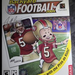 Backyard Football 2004 PC CD-ROM game *NEW*