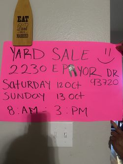 Yard Sale