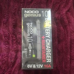 NOCO Genius10 10A Battery Charger & Maintainer 6V/12V New