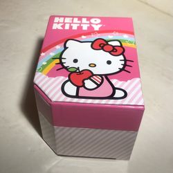 Hello Kitty Pink Leather Band Wristwatch With Two Hello Kitty Stainless Steel Charms Quartz Movement Sanrio New