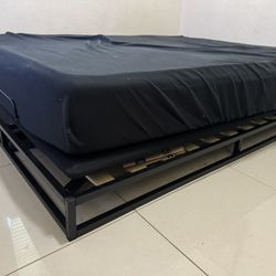 Metal Frame Queen Sized bed 