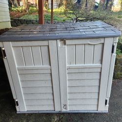 Free Exterior Storage Cabinet 