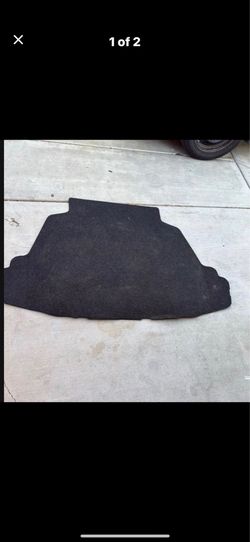 Free Toyota Corolla Rear Spare Trunk Cargo Luggage Floor Carpet Cover Liner OEM