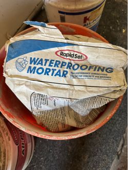 FREE mortar, stucco and cement