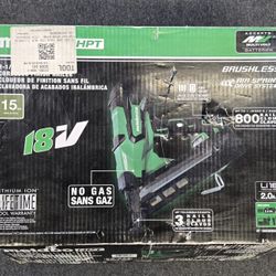 Metabo/HPT 18v 15GA Angled Nail Battery Powered Nailer