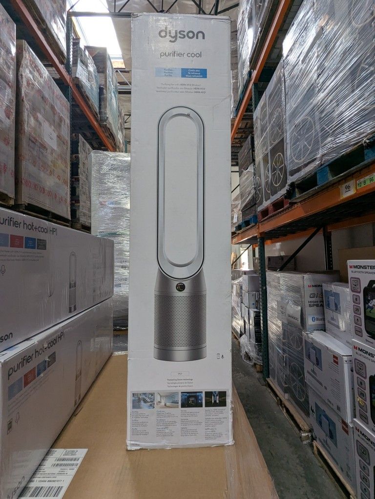 Dyson Purifier Cool™ TP07 Smart Air Purifier and Fan - White/Silver