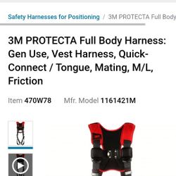 Harness And Lanyard 