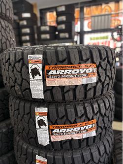 35x12.50R20 RT arroyo tires 🛞 $790