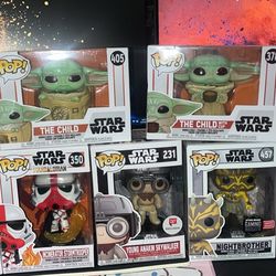 Funko pop (Star Wars, Game Of Thrones, Batman)