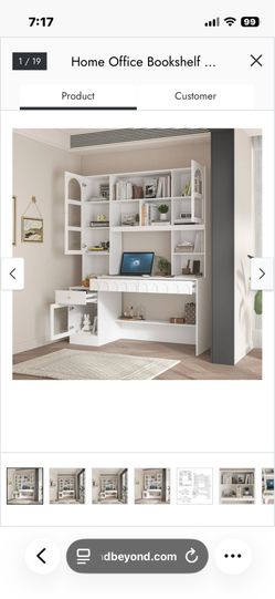New Desk / Bookcase for Home or Office