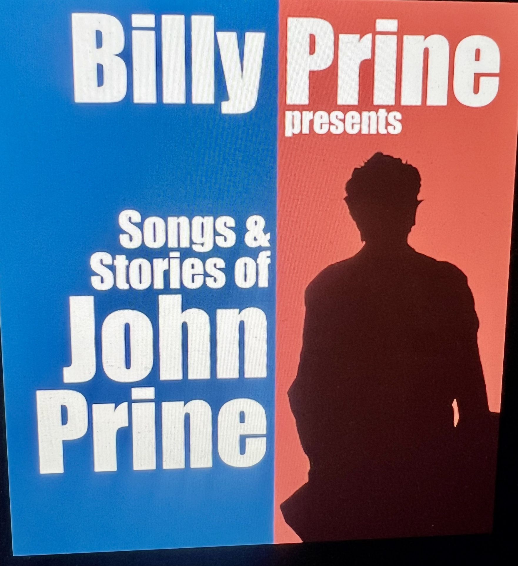 Billy Prime at the Lyric Theatre April 17