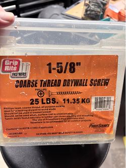 Grip-Rite Drywall Screws and Nails