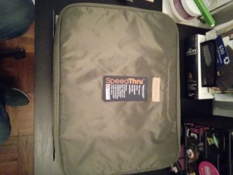 New Briggs & Riley SpeedThru Laptop Bag Green 