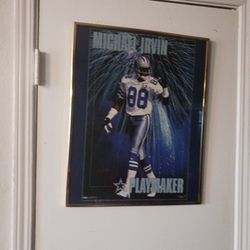 Dallas Cowboys Michael Irving Playmaker Poster