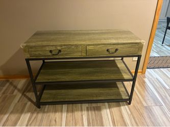 2 Drawer farmhouse style cabinet
