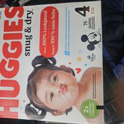 Huggies Size 4 $25