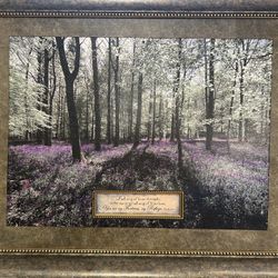 Lavender Field Painting 