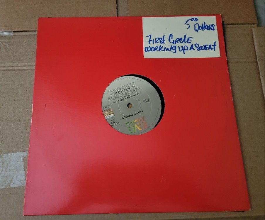 First Circle Working Up A Sweat Single Album