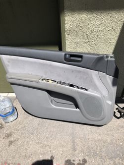 Nissan Sentra Driver side door