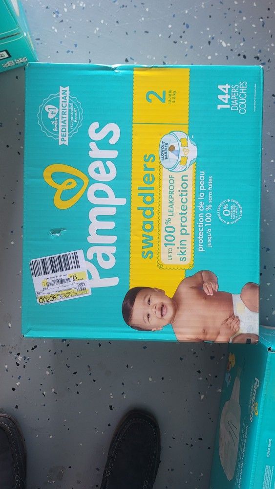 Pampers Diaper Size 3, 144 Counts