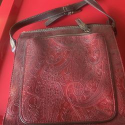 Red Relic Crossbody Purse