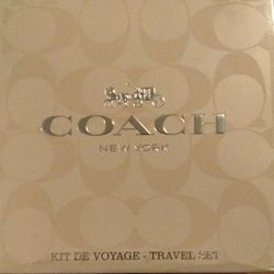 New In Box Coach Purfume And Lotion Set