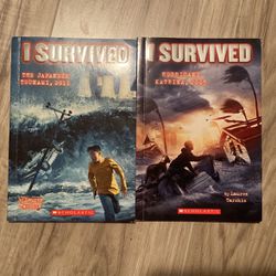 I Survived Books  2 For 7$