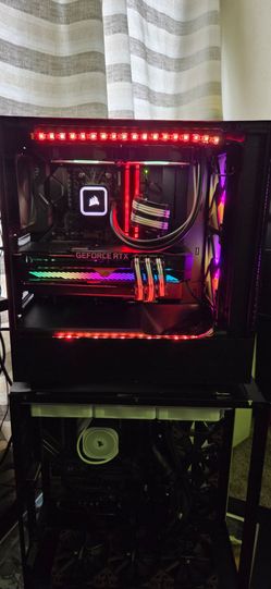 Gaming pc setup rtx3060 12gb 5800x 2tb970evo