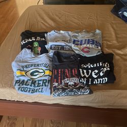 various shirts