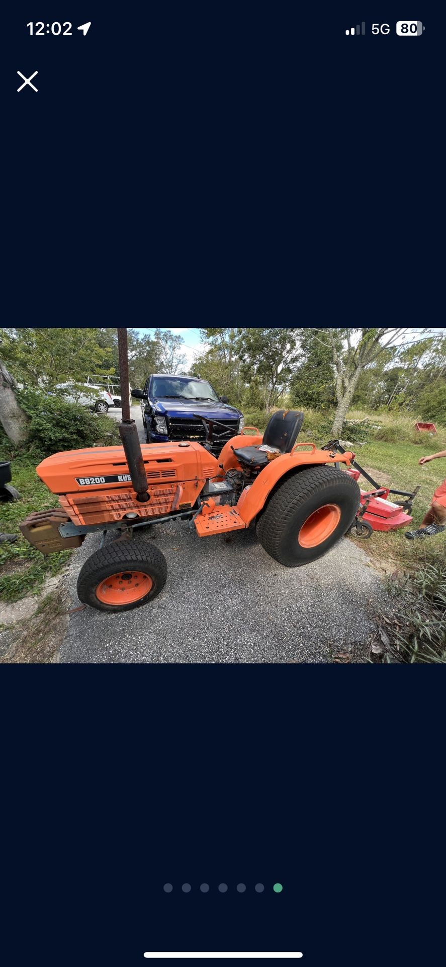 kubota b8200 tractor for Sale in Eustis, FL OfferUp