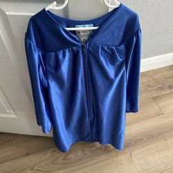 Preschool Graduation Gown-Blue