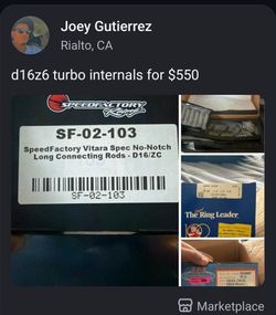 D16z6 Turbo  internals