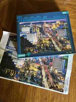 2000 piece “LAS VEGAS BABY” PUZZLE