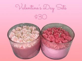Valentine’s Day Candle set