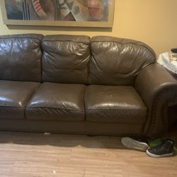 Brown Couch  